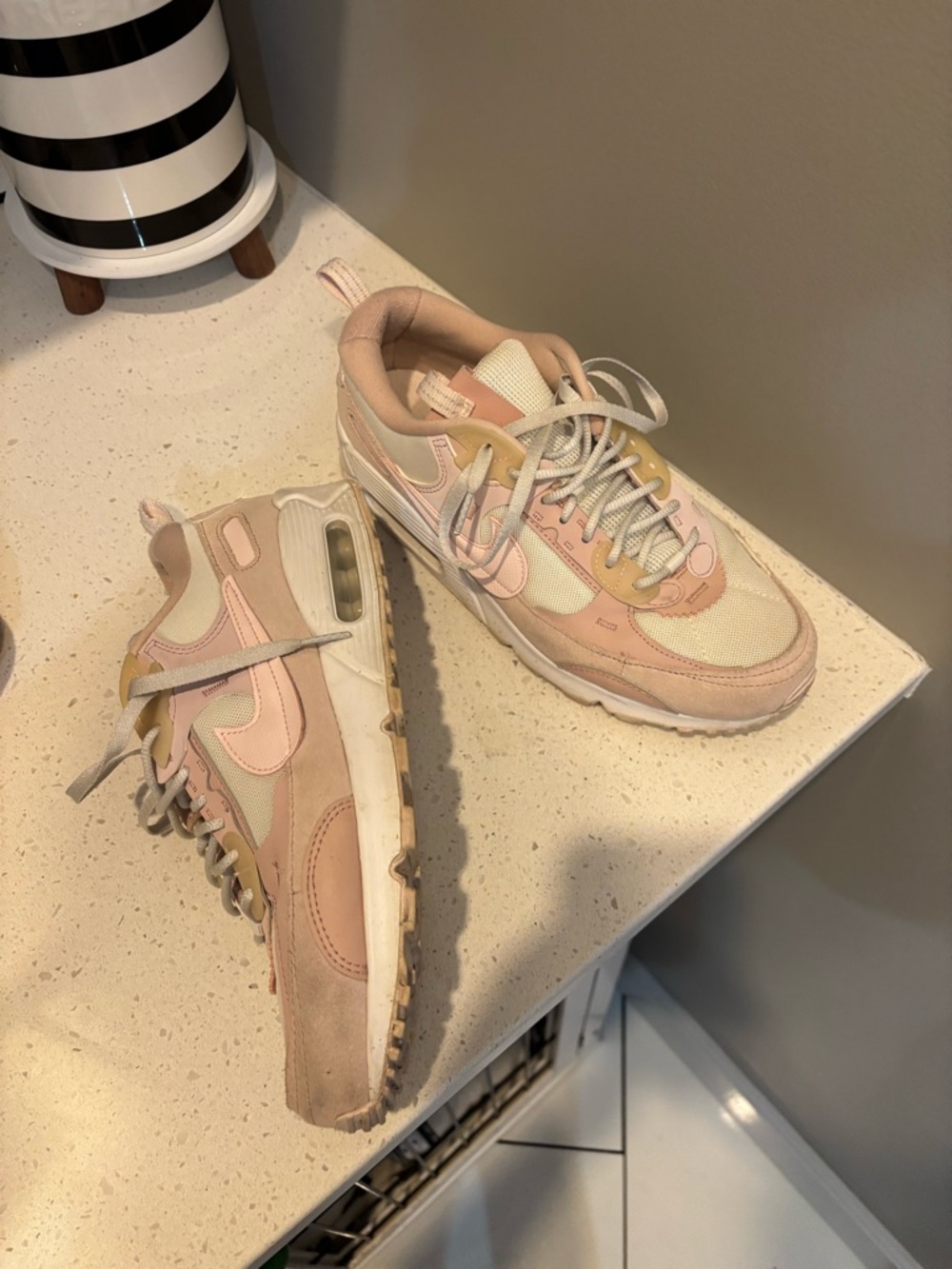 Nike Women's Air Max Casual Sneaker in Blush/Pink